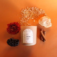 Load image into Gallery viewer, ANCESTRAL Hand Poured Candle. Sweet Potato. Cornbread. Brown Butter. Cotton Wick. 12 oz. Fawn Color. Large.