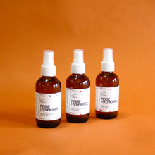 Load image into Gallery viewer, ROSE HYDROSOL. Rose Water Spray. Heart Chakra Activating Mist. Rose Quartz. 4 oz.