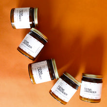 Load image into Gallery viewer, SIENA LAVENDER Tuscan Lavender. Sweet Orange. Bergamot. Lemon Thyme. Hand Poured Candle.  7 oz. Cotton Wick.