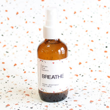 Load image into Gallery viewer, BREATHE Relaxing Spray. Lavender. Chamomile. Ylang Ylang. Linen Mist. Natural Bug Repellant. 4 oz.
