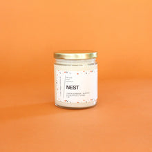 Load image into Gallery viewer, NEST. Lemon Verbena. Thyme. Sea Salt. Eucalyptus. Dune Grass. Coastal Jasmine. 7 oz. Wood Wick.