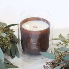 Load image into Gallery viewer, CLEAR CLOCHE for Candles. Universal Candle Cover. Glass Dome.