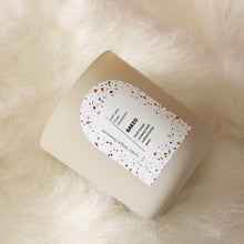 Load image into Gallery viewer, BAKED Hand Poured Candle. Yeast Bread. Caraway Seed. Butter. Wood Wick. 12 oz. Matte Cream.