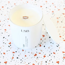 Load image into Gallery viewer, BEY Hand Poured Candle. Bourbon. Honey. Orange Marmalade. Tamarind. Clove. 8 oz.