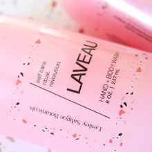 Load image into Gallery viewer, LAVEAU Body Wash. Bourbon. Rose. Vanilla. Sugar. Nicotiana. 8 oz Bubble Bath. Shower Gel.