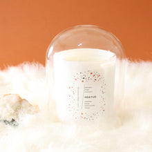 Load image into Gallery viewer, HIATUS Hand Poured Candle. Tuberose. Peony. Warm Woods. Wood Wick. 12 oz. Matte White.