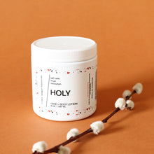 Load image into Gallery viewer, HOLY Hand and Body Lotion. Argan Oil. Sunflower OIl. Carnation. Sandalwood. Musk. 8 oz. SALE