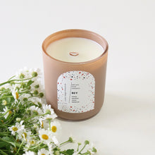 Load image into Gallery viewer, BEY Hand Poured Candle. Clove. Honey. Bourbon. Tamarind. Wood Wick. 12 oz. Matte Fawn. SALE