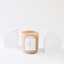 Load image into Gallery viewer, BEY Hand Poured Candle. Clove. Honey. Bourbon. Tamarind. Wood Wick. 12 oz. Matte Fawn. SALE