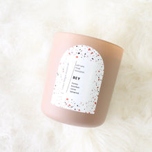 Load image into Gallery viewer, BEY Hand Poured Candle. Clove. Honey. Bourbon. Tamarind. Wood Wick. 12 oz. Matte Fawn. SALE