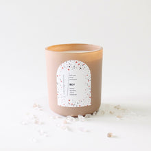 Load image into Gallery viewer, BEY Hand Poured Candle. Clove. Honey. Bourbon. Tamarind. Wood Wick. 12 oz. Matte Fawn. SALE