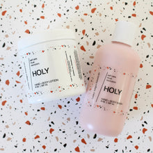 Load image into Gallery viewer, HOLY Hand and Body Lotion. Argan Oil. Sunflower OIl. Carnation. Sandalwood. Musk. 8 oz. SALE