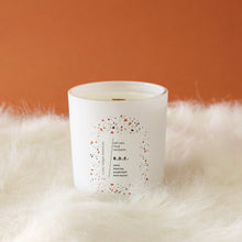 Load image into Gallery viewer, B.D.E. Hand Poured Candle. Elemi. Black Tea. Tobacco. Scotch. Wood Wick. 12 oz. Matte White.