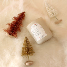 Load image into Gallery viewer, BAKED Hand Poured Candle. Yeast Bread. Caraway Seed. Butter. Wood Wick. 12 oz. Matte Cream.