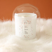 Load image into Gallery viewer, B.D.E. Hand Poured Candle. Elemi. Black Tea. Tobacco. Scotch. Wood Wick. 12 oz. Matte White.