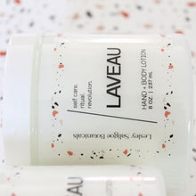 Load image into Gallery viewer, LAVEAU Hand and Body Lotion. Moisturizer w Sunflower Oil & Aloe. Rose. Vanilla Sugar. Bourbon. Nicotiana Scent.