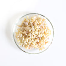Load image into Gallery viewer, GOLDEN FRANKINCENSE Loose Incense. Resin. Space Clearing. Energy Cleansing. One Ounce Bag + Charcoal.