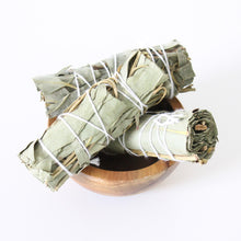 Load image into Gallery viewer, EUCALYPTUS Smoke Cleansing Wand. Small. Energetic Hygiene. Calm. Good Health. Balance.
