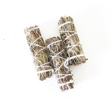 Load image into Gallery viewer, YERBA SANTA Smoke Cleansing Wand. Energetic Hygiene. Boundaries. Peace. Strength. Small.