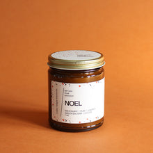 Load image into Gallery viewer, NOEL Hand Poured Candle. Mahogany. Rum Accord. Balsam. Cocoa. Juniper. 7 oz. Cotton Wick.