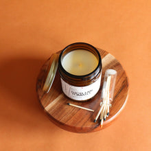 Load image into Gallery viewer, SICILIAN TOMATO Hand Poured Candle. Tomato Leaf. Basil. Star Jasmine. Lemon Zest. 7 oz. Wood Wick. Cotton Wick.