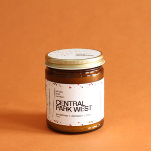 CENTRAL PARK WEST. Mahogany. Teak. Magnolia Blossoms. Lavender. 7 oz. Traditional Cotton Wick.