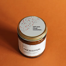 Load image into Gallery viewer, ANCESTRAL Hand Poured Candle. Sweet Potato Cornbread. Brown Butter. 7 oz. Cotton Wick.