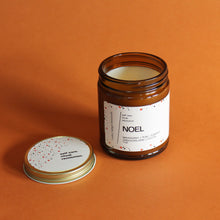 Load image into Gallery viewer, NOEL Hand Poured Candle. Mahogany. Rum Accord. Balsam. Cocoa. Juniper. 7 oz. Cotton Wick.