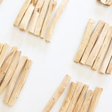 Load image into Gallery viewer, Palo Santo Stick. Natural Incense. Holy Wood. Space + Energy Clearing. Pack of 6. - Lesley Saligoe Botanicals